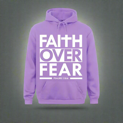 "Holy Hoodie of Courage: Fear Can’t Compete with This Comfy Scripture Snug!"