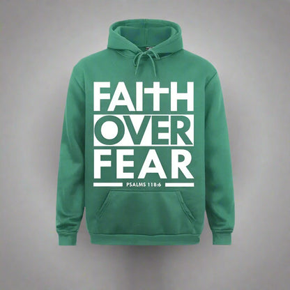 "Holy Hoodie of Courage: Fear Can’t Compete with This Comfy Scripture Snug!"