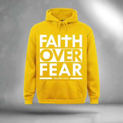 "Holy Hoodie of Courage: Fear Can’t Compete with This Comfy Scripture Snug!"