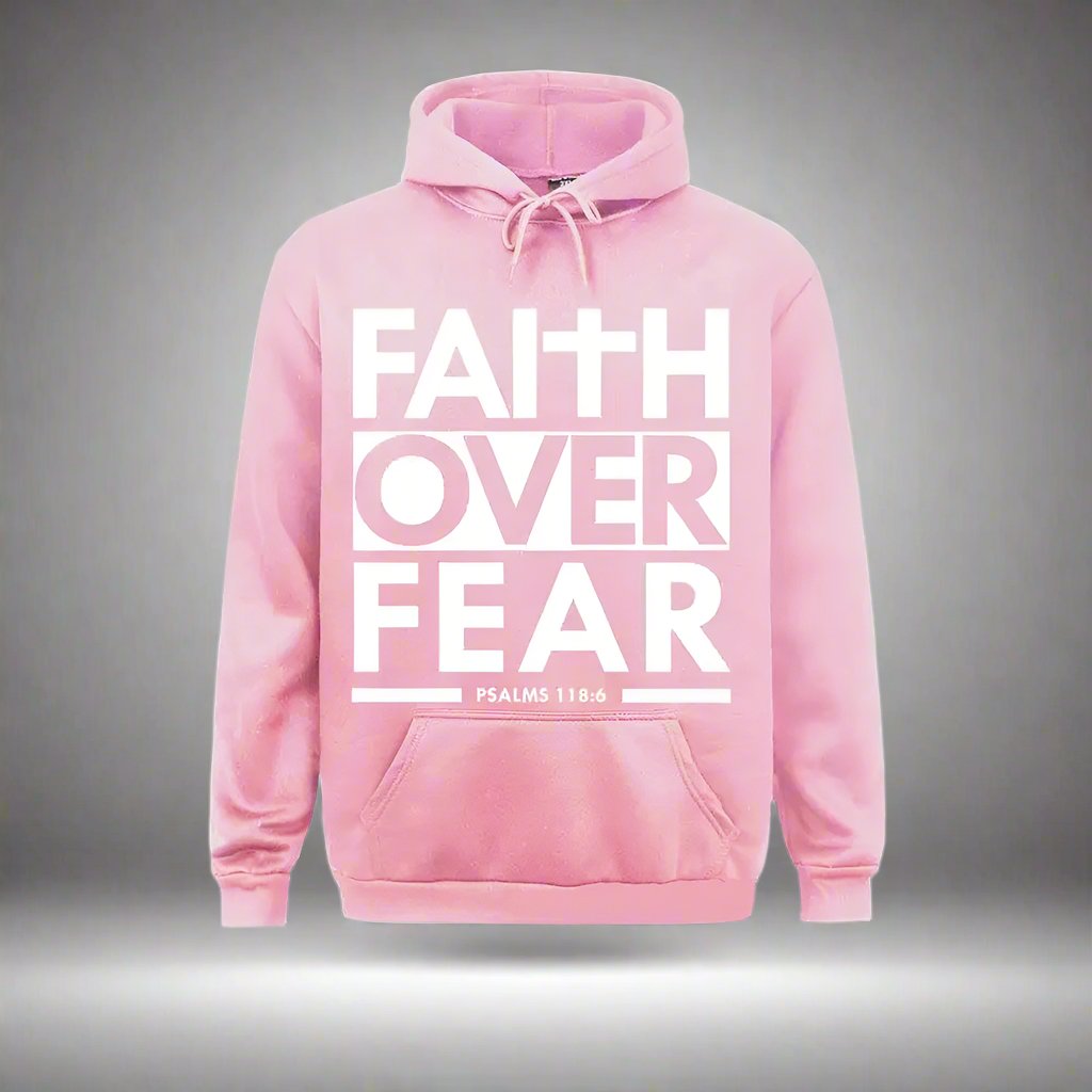 "Holy Hoodie of Courage: Fear Can’t Compete with This Comfy Scripture Snug!"