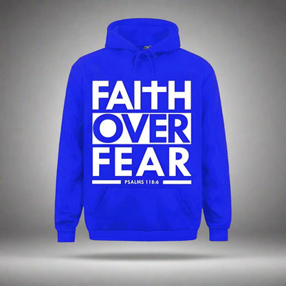 "Holy Hoodie of Courage: Fear Can’t Compete with This Comfy Scripture Snug!"